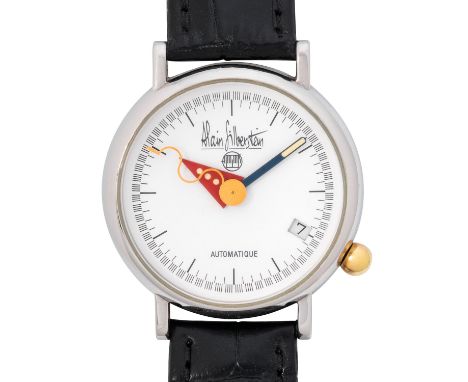ALAIN SILBERSTEIN "Arkitek" Automatik Herren Armbanduhr. Erstkauf 03/1992 bei Peter Früh in Achern. Limitierte Edition No. 62