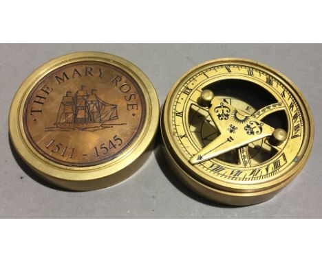 A Mary Rose compass