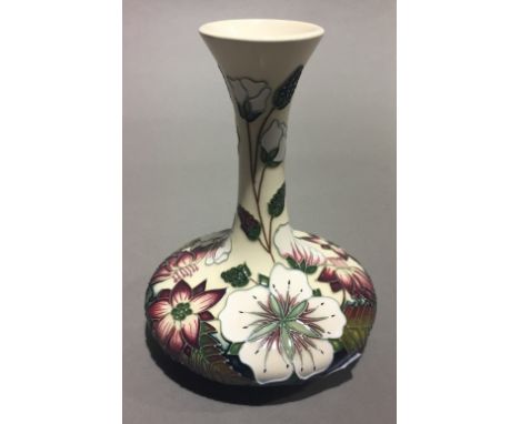 A Moorcroft vase, Bramble Revisited, signed to base and dated 2010