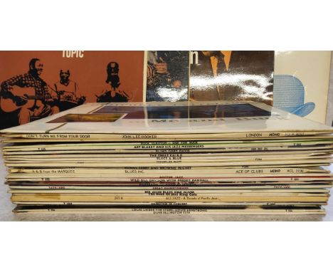 Vinyl Lps including R&amp;B from The Marquee, Alex Korner's Blues Inc.; Charles Mingus Jazz Portraits, T663; Memphis Slim, $5