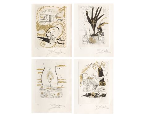 Salvador Dalí (1904-1989)Les Amours Jaunes (Michel et Lopsinger 693-702; Field 74-15) The complete set of ten drypoint etchin