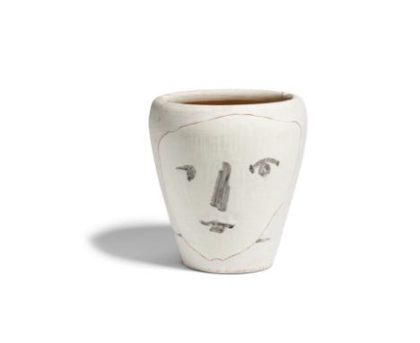 Pablo Picasso (1881-1973)Visage et Hibou (Ramié 407) Stamped, marked and numbered Edition Picasso/Madoura Plein Feu/ Edition 