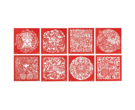 Ai Weiwei (born 1957)The Papercut Portfolio The complete portfolio of eight papercuts, 2019, on wove paper, with title page, 