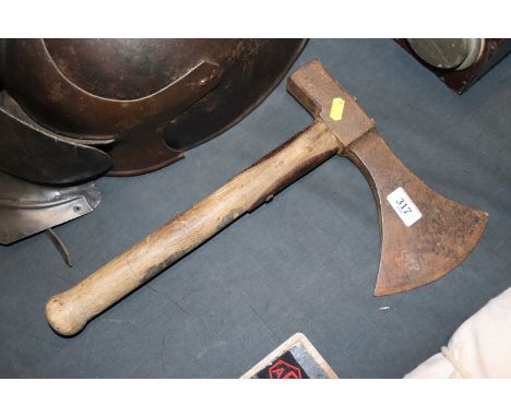 A German WWI original pioneers axe