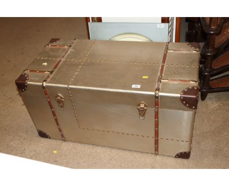 An aviator style storage trunk 