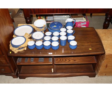 A dark Ercol home entertainment cabinet 