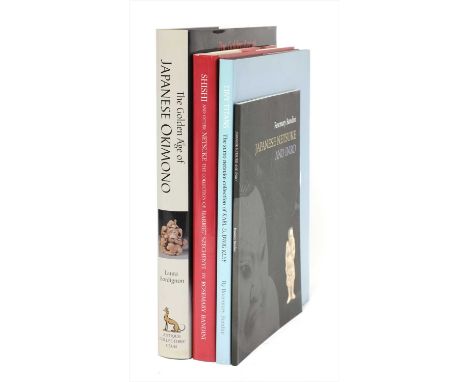 Four books on Japanese netsuke, inro and okimono, comprising: 'The Golden Age of Japanese Okimono', by Laura Bordignon, 2010,