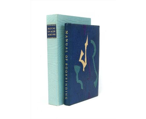 ORIGINAL ARTWORK PLUS FINE BINDING by Arthur W JOHNSON , of his own book: The Thames Hudson manual of Book Binding. 1978, 1st