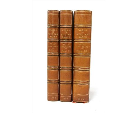 Yeats, William Butler; &amp; Edwin John Ellis: The Works of William Blake. Poetic, Symbolic, and Critical. Edited With Lithog