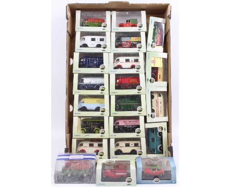 21 various boxed Oxford 1/43 scale mainly commercial diecast miniatures, all in plastic cases, specific examples to include a