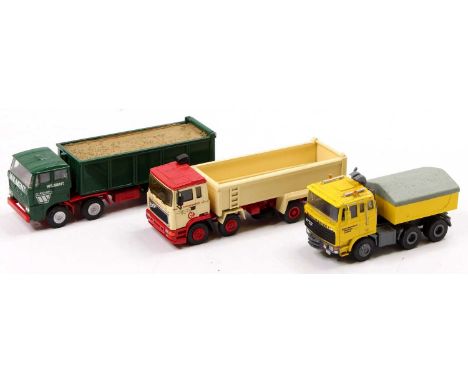 Three various 1/48 scale white metal and resin kit built commercial vehicles, all made by ASAM and others, examples to includ