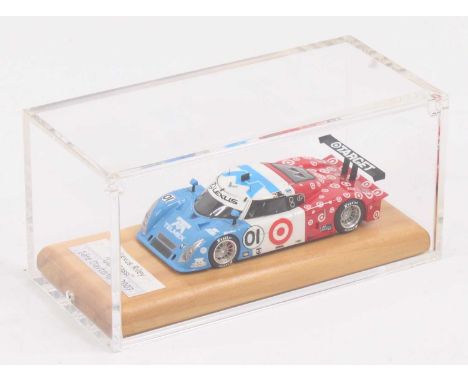 A Provence Moulage Miniatures 1/43 scale resin factory hand built model of a 2007 Lexus Riley Ganassi 2007 1st Place Daytona 