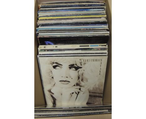 A large quantity of 1970's and early 1980's LP records, many different artists including Neil Diamond, Michael Jackson, Sky, 