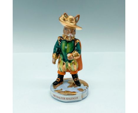 Part of the 35th anniversary celebration, this limited edition Bunnykins Figurine depicts Sir Walter Raleigh as a bunny chara