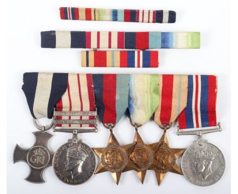 WW2 Royal Naval Withdrawal from Greece Distinguished Service Cross Group of Six, Awarded to Lieutenant Commander Mammatt Who 