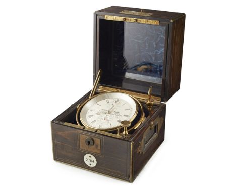 VICTORIAN TWO-DAY MARINE CHRONOMETER, THOMAS RUSSELL &amp; SON, LONDON AND LIVERPOOL, NO. 278419TH CENTURY the 3 1/2in. the s