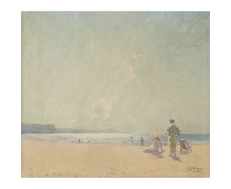 ELIOTH GRUNER (AUSTRALIAN 1882-1939)THE SILVER LIGHT OF SUMMER MORN Signed, oil on canvas41cm x 46cm (16in x 18in)Provenance: