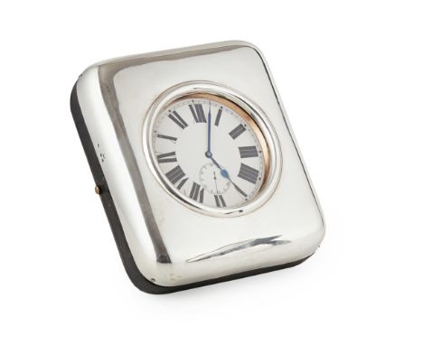 LATE VICTORIAN SILVER CASED GOLIATH POCKET WATCHRETAILED GOLDSMITHS &amp; SILVERSMITHS CO., LONDON 1898 the hinged silver cas