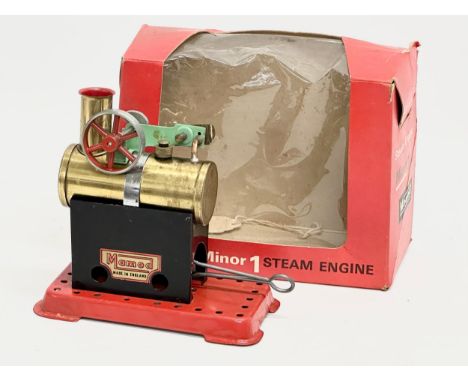 A Mamod Minor 1 Steam Engine with box. 