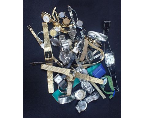 A COLLECTION OF MIXED WRISTWATCHES, VINTAGE AND MODERN manual and quartz (offered on behalf of Wrens Association, South Dorse