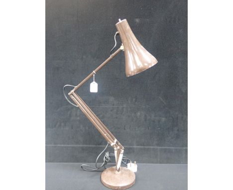 A VINTAGE ANGLEPOISE  LAMP, No.90 brown (some scratches, untested)
