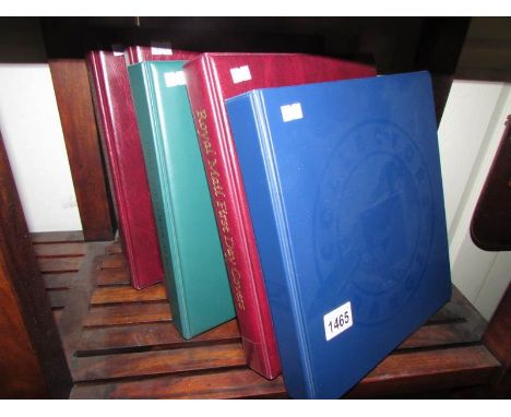 A collection of Jersey first day covers in 5 albums, 1968 to date