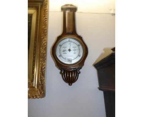 An oak barometer