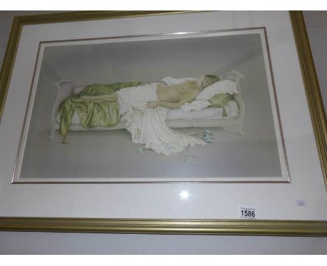 A framed and glazed limited edition print by Kay Boyce, signed and with certificate