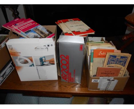 A large quantity of maps including Ordnance survey