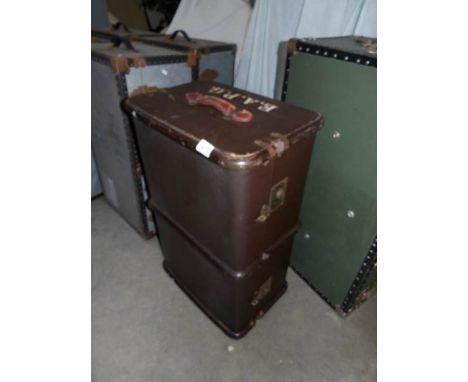 An old cabin trunk