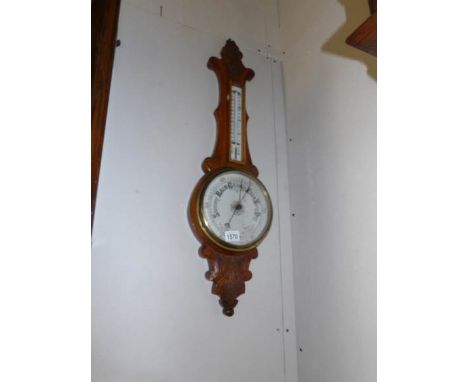 An oak barometer