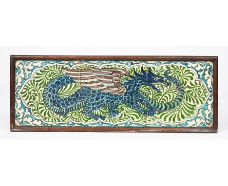 Bonhams : William De Morgan 'Dodo' a Ruby Lustre Animal Tile, circa 1880