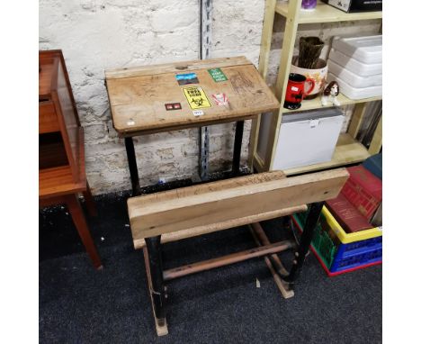 VINTAGE SCHOOL DESK