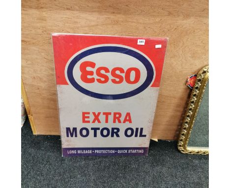 METAL ESSO SIGN