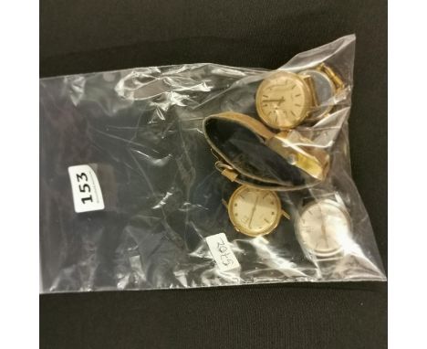 BAG OF VINTAGE WATCHES