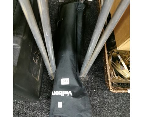 VELBON CAMERA TRIPOD STAND &amp; CARRY CASE
