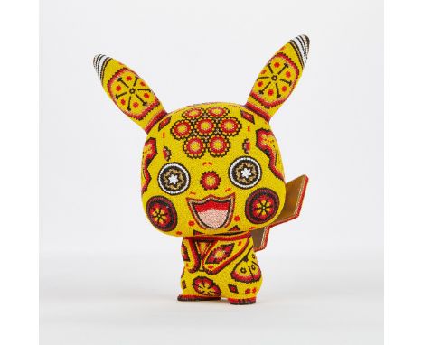 CHROMA aka Rick Wolfryd (American, b. 1953), in collaboration with Elisa de la Cruz (Mexican (Huichol), 20th/21st c). Color b