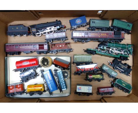 Hornby Southern Railways steam locomotive "Sir Dinadan", R.154, with tender; L.M.S. 5112 steam with tender, Southern 79 steam
