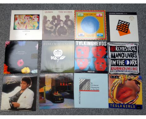 Collection of approximately ninety 12 inch vinyl records including Frankie Goes To Hollywood - Welcome To The Pleasuredome, T