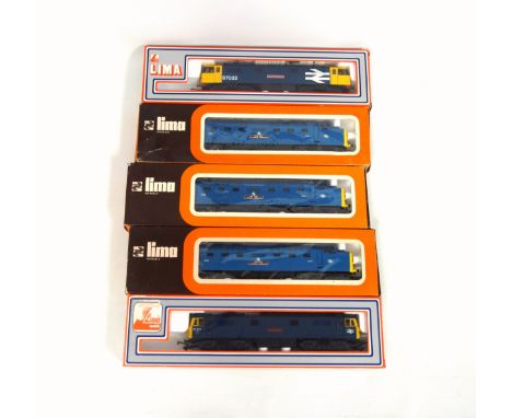 5 Lima British Rail Diesel/Electric Locomotives, "The Fife and Forfar Yeomanry" (3), "City of London", and "Cock O' The North