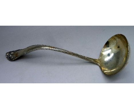 A sterling silver ladle, Shreve, Crump & Low Co., weight 155g