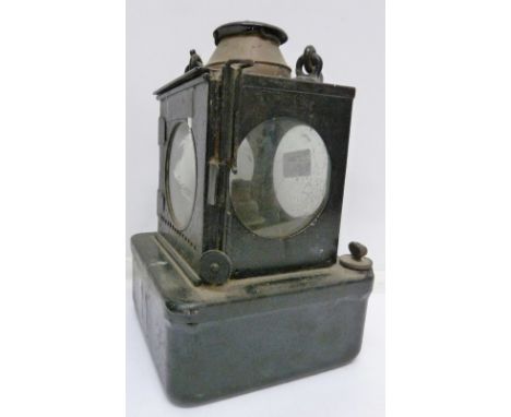 A LNER lamp