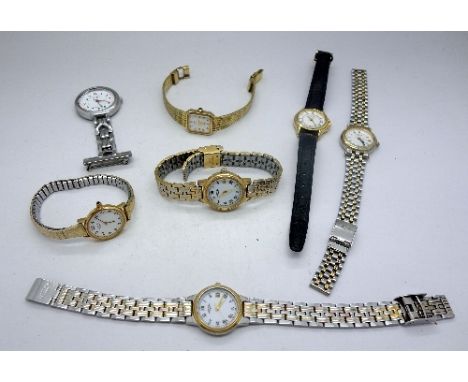 Seven lady's Rotary wristwatches