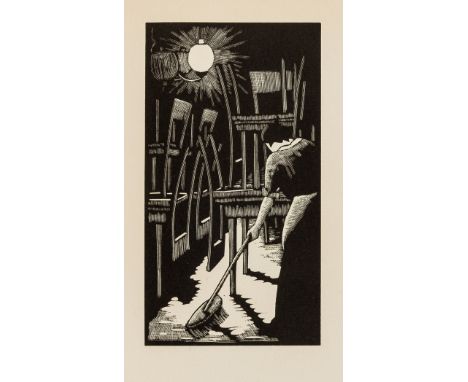 NO RESERVE Nückel (Otto) Destiny: a novel in pictures, first American edition, leadcut title-vignette and plates, original pi