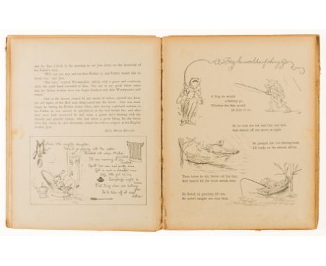 Potter (Beatrix).- Mack (Robert E.) and Alfred J. Fuller, editors. A Frog he would a-fishing Go, first appearance, in Nister'