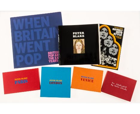 Blake (Peter).- Peter Blake, first edition, with "The Owl &amp; the Pussycat" signed print in envelope loosely inserted, illu