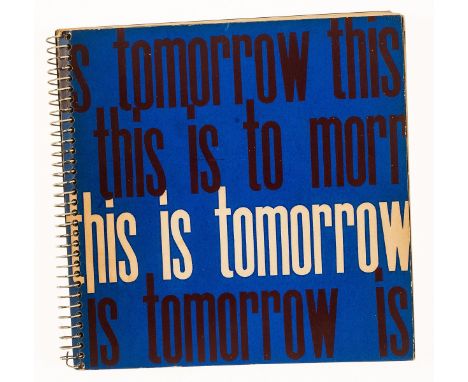 Pop Art.- This is Tomorrow, first edition, one of 1,300 copies, illustrations throughout, a number full-page, original ring-b