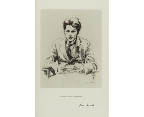 Brooke (Rupert) Four Poems, edited by Geoffrey Keynes, out-of-series deluxe copy signed by the editor (of 100), from an editi