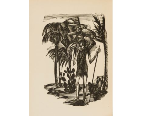NO RESERVE Ravilious (Eric).- Armstrong (Martin) Desert, a Legend, first edition, wood-engraved frontispiece, illustrations a