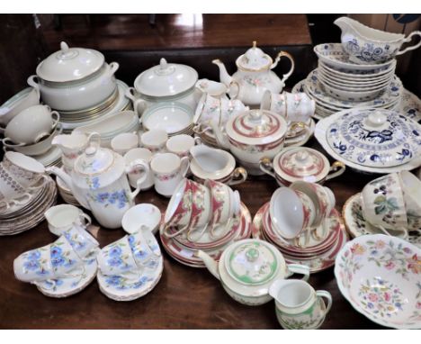 A ROYAL DOULTON 'BERKSHIRE' PART DINNER SERVICE Paragon 'Affection' part tea service and 'Belinda' coffee part service, a Jap